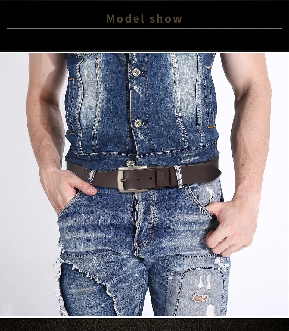 Men's Classic Leather Belt