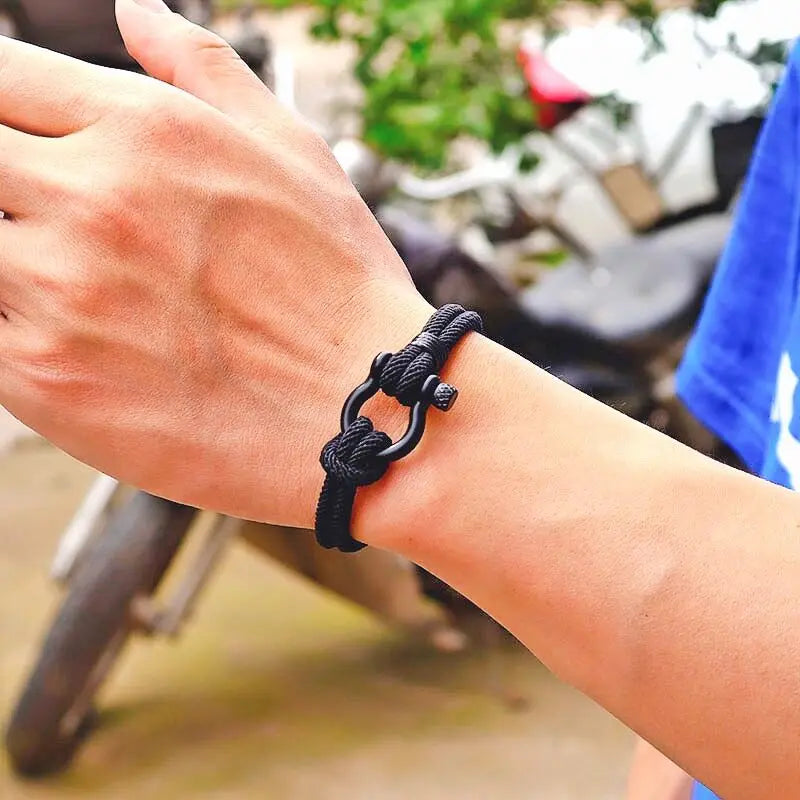 Men's Nautical Rope Bracelet