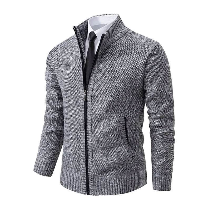 Men's Zip Knit Cardigan