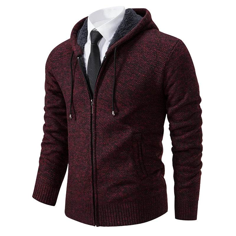 Men's Zip Knit Cardigan