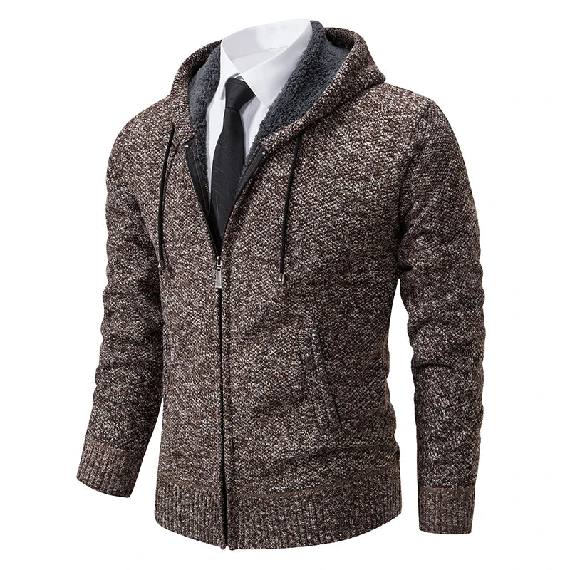 Men's Zip Knit Cardigan