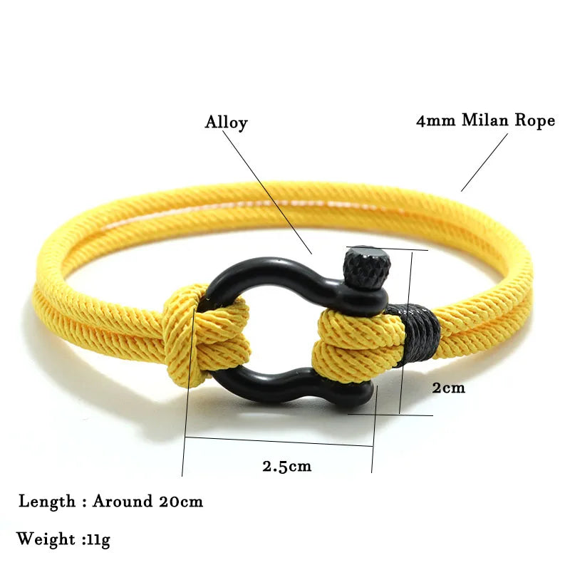 Men's Nautical Rope Bracelet