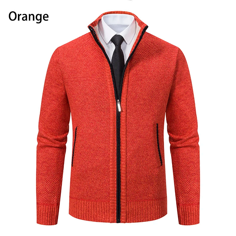 Men's Zip Knit Cardigan