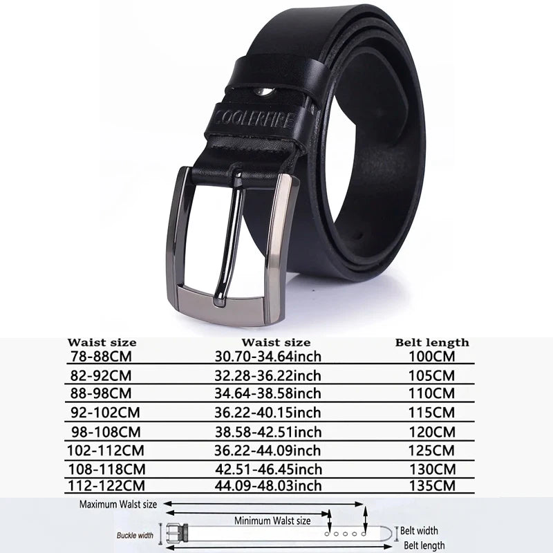 Men's Classic Leather Belt