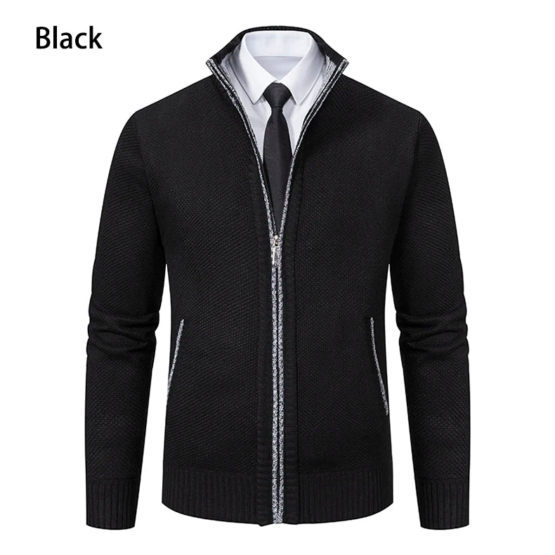 Men's Zip Knit Cardigan