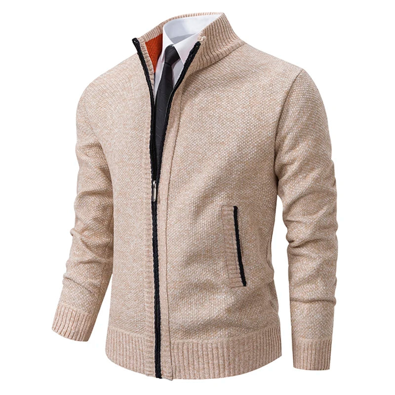 Men's Zip Knit Cardigan