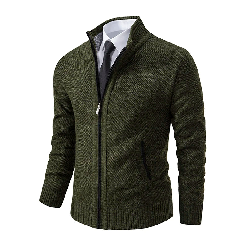 Men's Zip Knit Cardigan