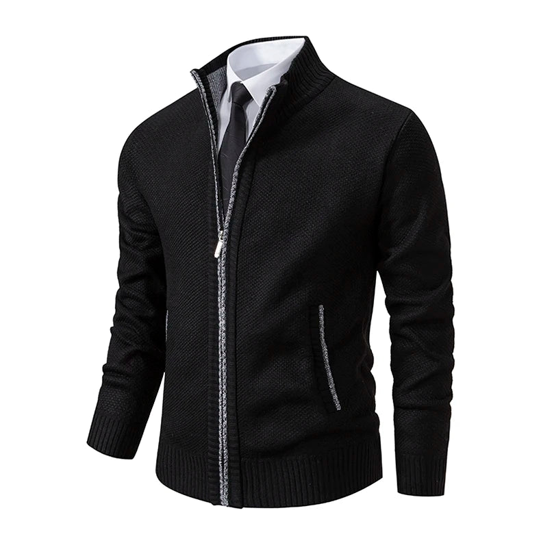 Men's Zip Knit Cardigan