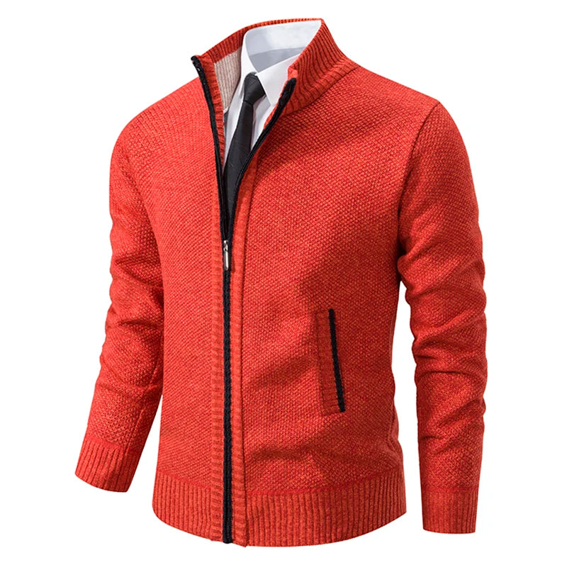 Men's Zip Knit Cardigan
