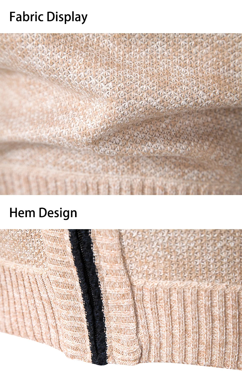 Men's Zip Knit Cardigan