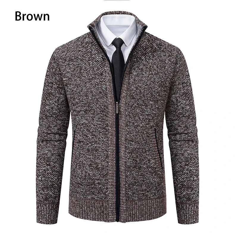 Men's Zip Knit Cardigan