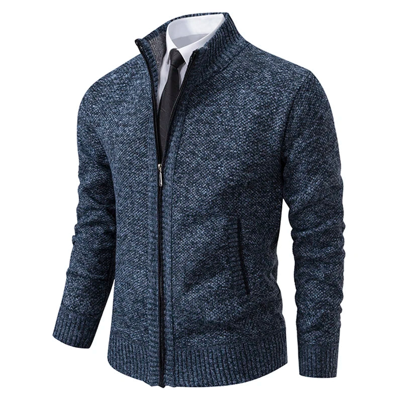 Men's Zip Knit Cardigan