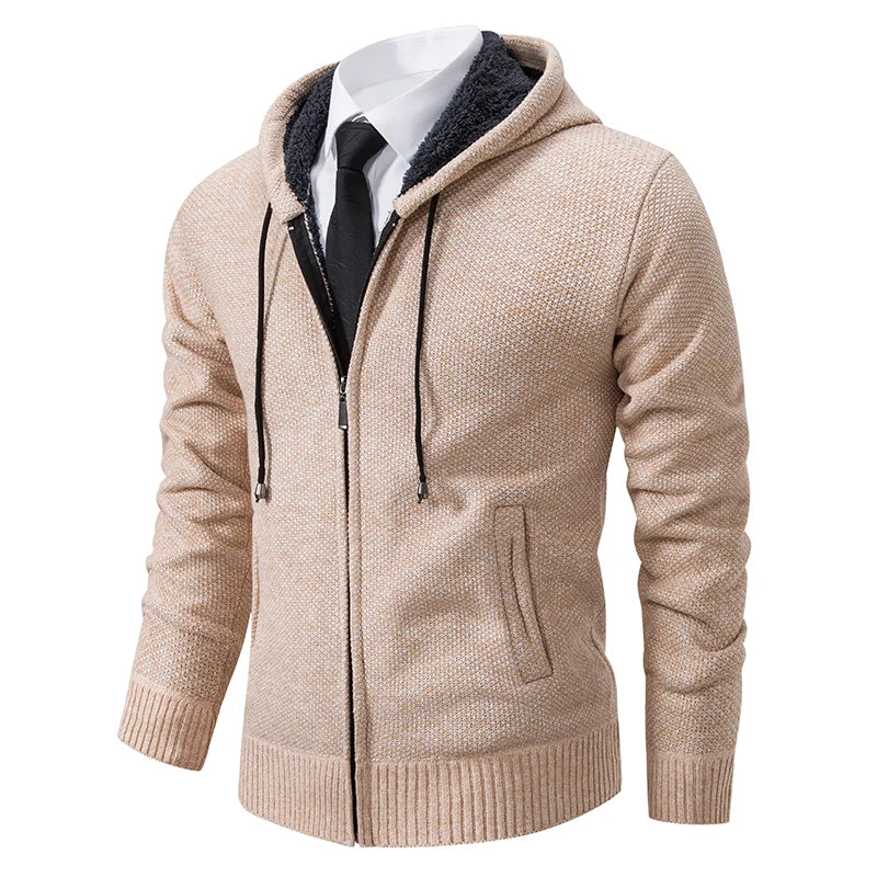 Men's Zip Knit Cardigan