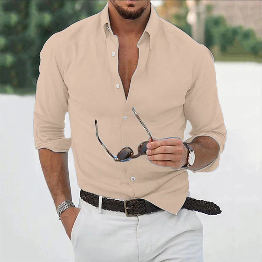 Men's Signature Linen shirt