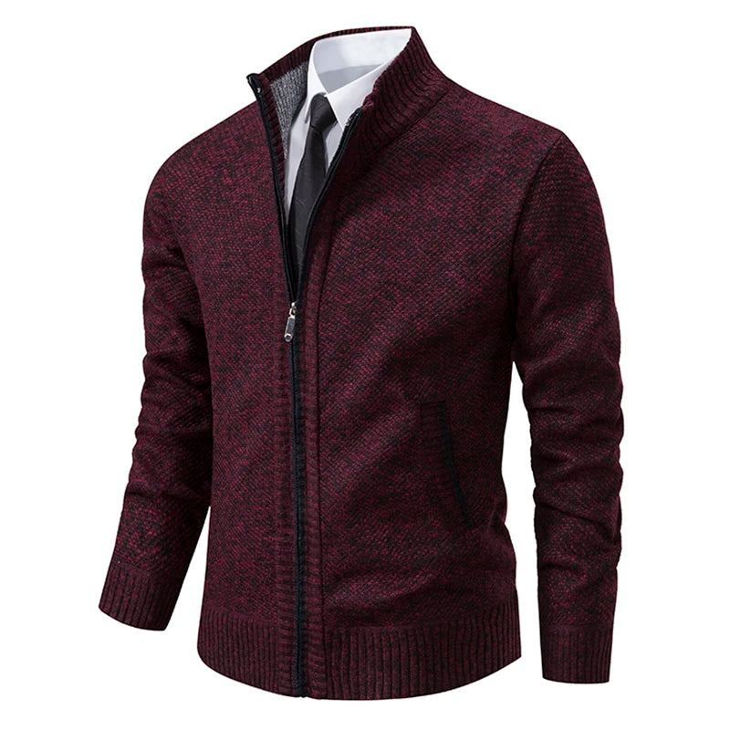 Men's Zip Knit Cardigan