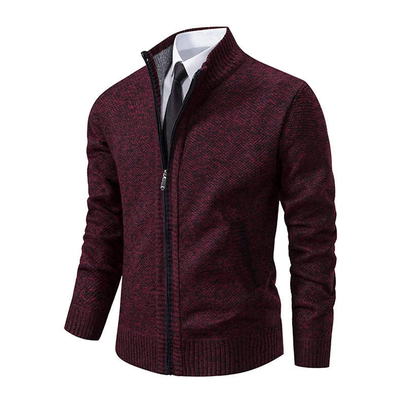 Men's Zip Knit Cardigan