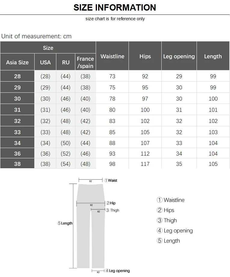 Men's Slim Fit Casual Trousers