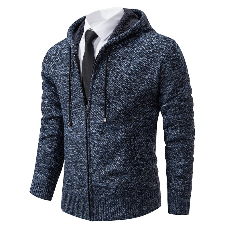 Men's Zip Knit Cardigan
