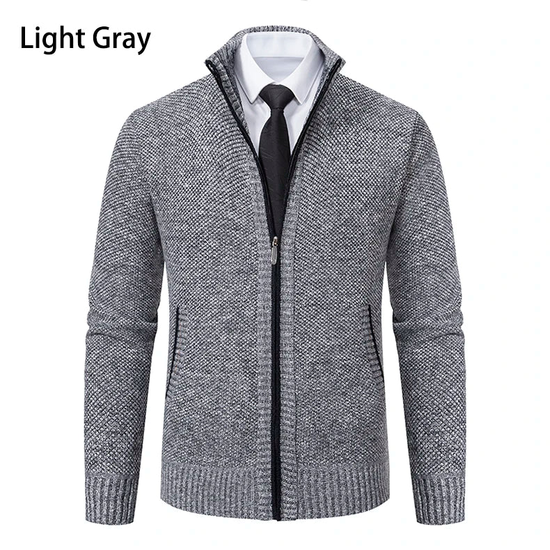 Men's Zip Knit Cardigan