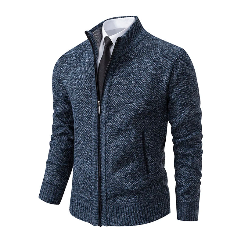 Men's Zip Knit Cardigan