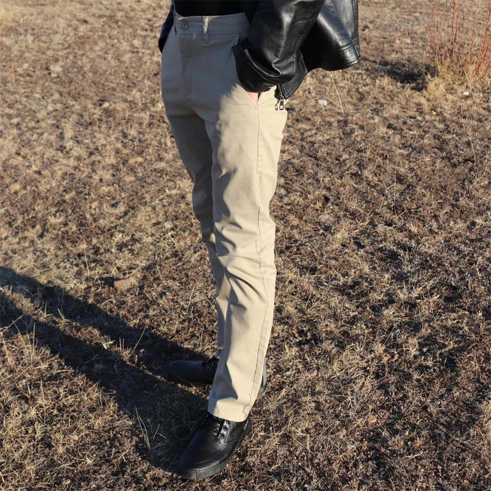 Men's Tailored Chino Trousers