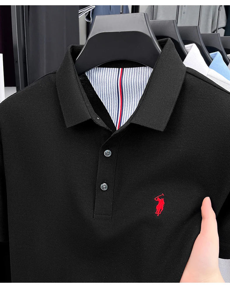 Men's Signature Cotton Polo Shirt