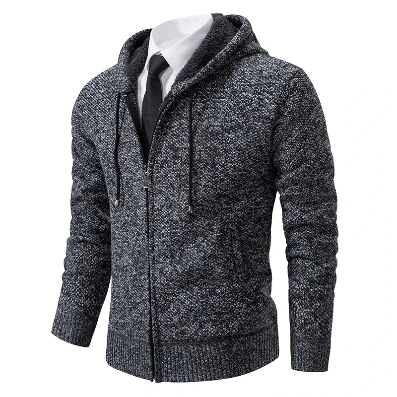 Men's Zip Knit Cardigan