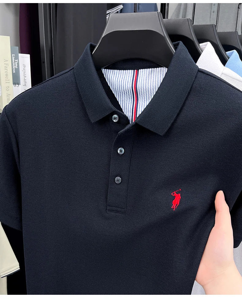 Men's Signature Cotton Polo Shirt