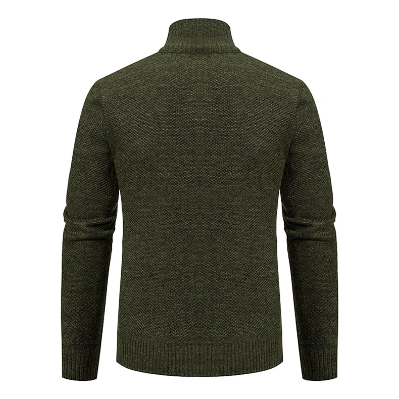 Men's Zip Knit Cardigan