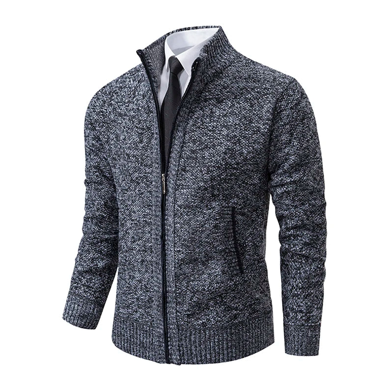 Men's Zip Knit Cardigan