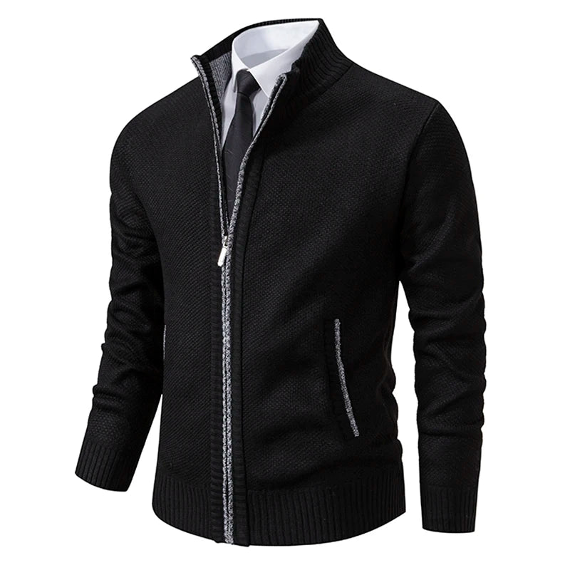 Men's Zip Knit Cardigan