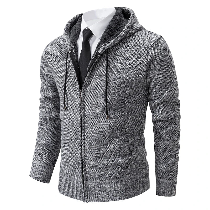 Men's Zip Knit Cardigan