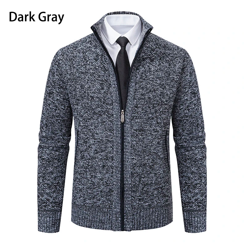Men's Zip Knit Cardigan