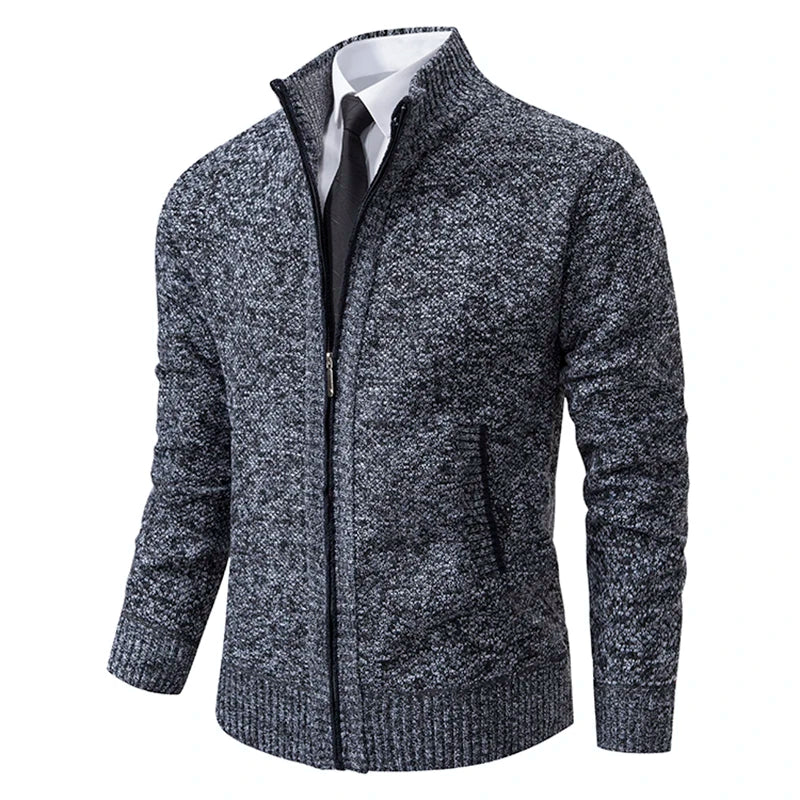 Men's Zip Knit Cardigan
