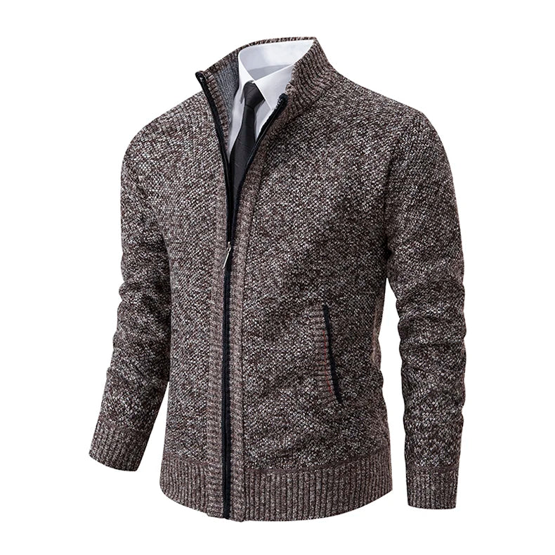 Men's Zip Knit Cardigan