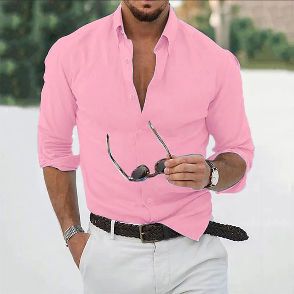 Men's Signature Linen shirt