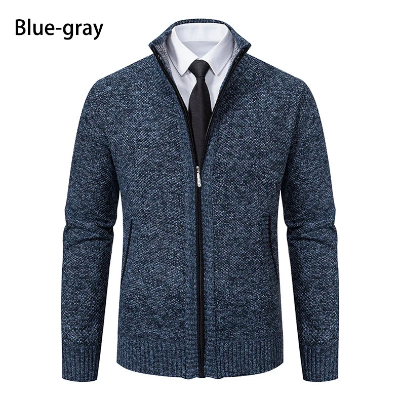 Men's Zip Knit Cardigan