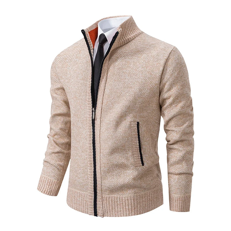 Men's Zip Knit Cardigan