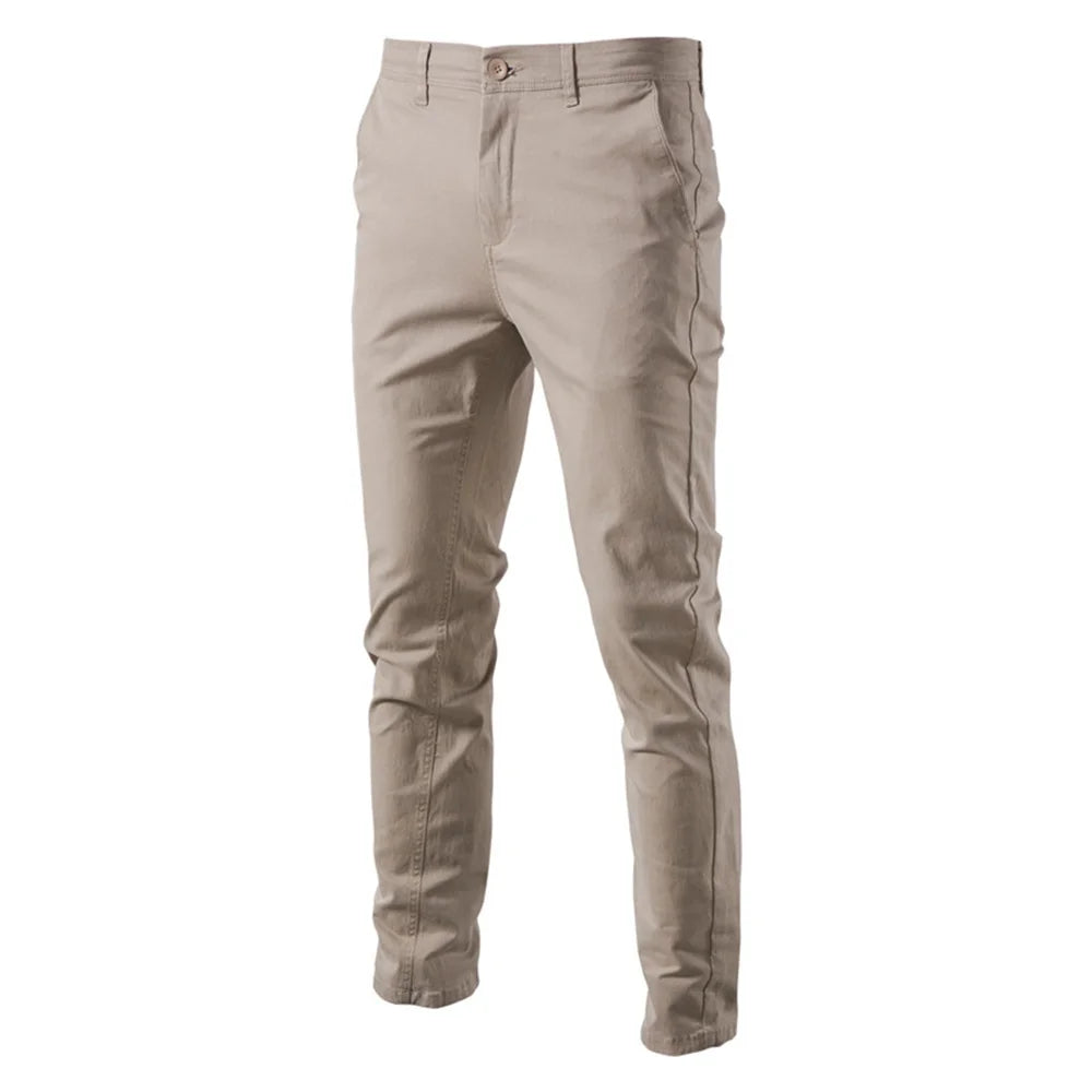Men's Tailored Chino Trousers