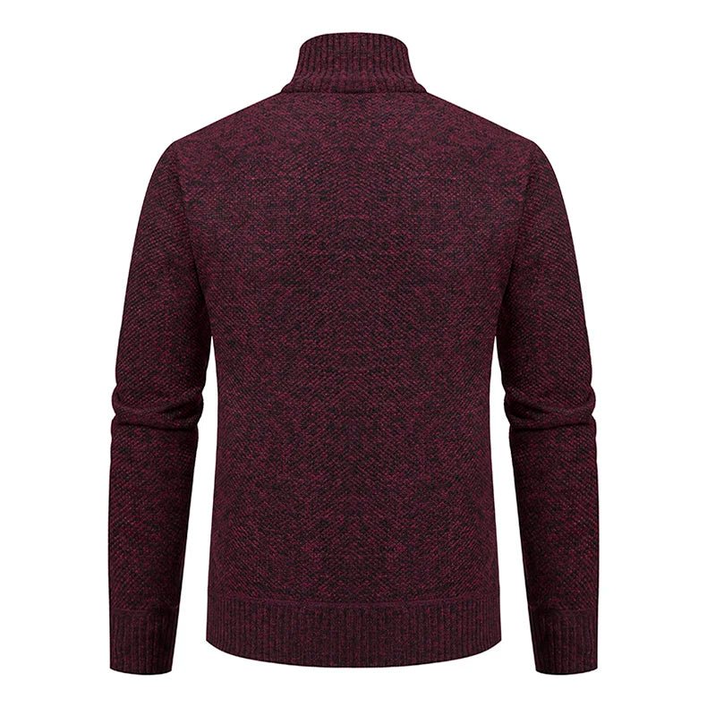Men's Zip Knit Cardigan