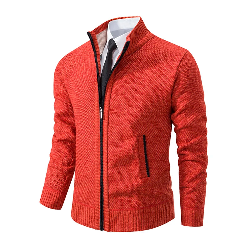 Men's Zip Knit Cardigan
