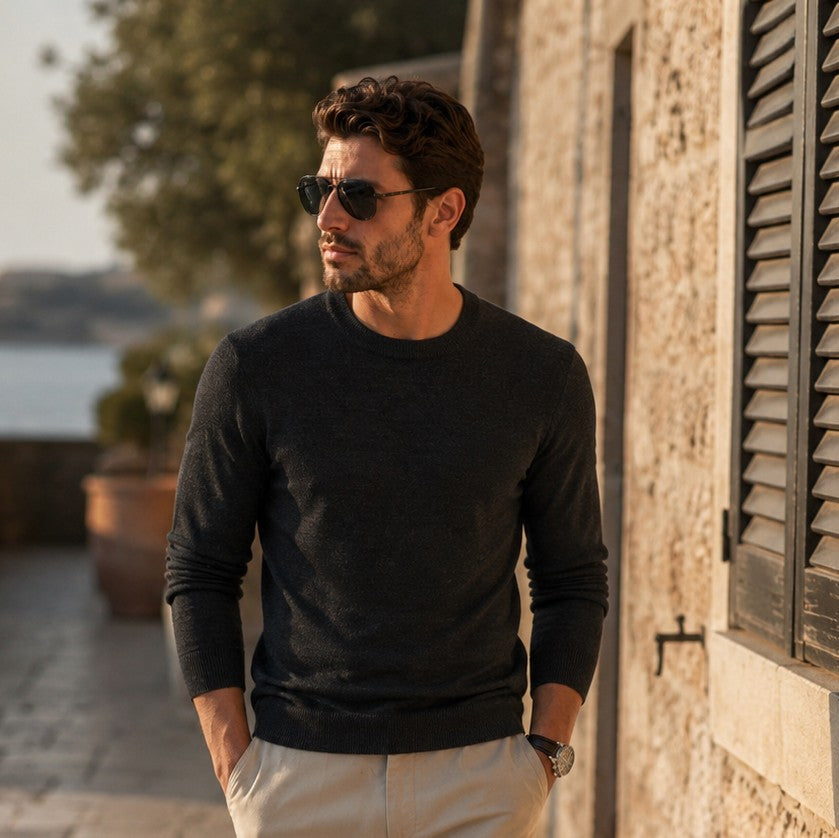 Men's Essential Knit Sweater